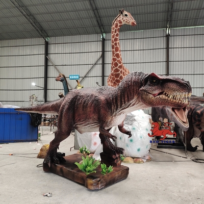Dinosauri impermeabili di tipo T Rex a grandezza naturale Jurassic Amusement Park Dinosaur