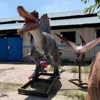 Sergiler Gerçekçi Animatronic Dinozor 6m Spinosaurus Modeli