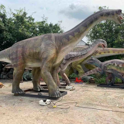 Мир Юрского Периода Динозавр Реалистичный Аниматронный Динозавр Bellusaurus sui Модель