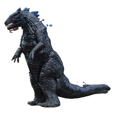 Στολή Godzilla Ρεαλιστική Στολή Δεινοσαύρων Ηλικία ενηλίκων 110V 220V
