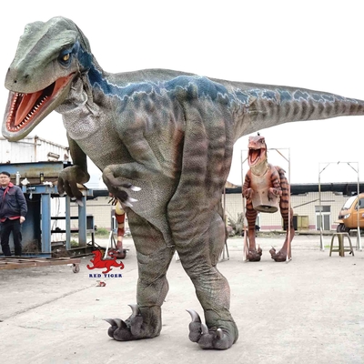 Animatronic ชุดไดโนเสาร์ที่สมจริง / ชุด Raptor สำหรับผู้ใหญ่สำหรับกลางแจ้ง