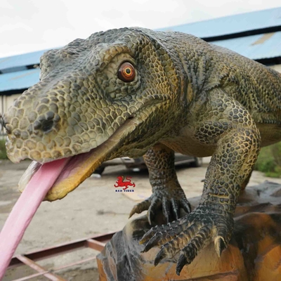 Αδιάβροχο 4m Realistic Animatronic Animals Komodo Dragon Model