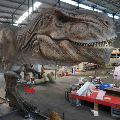 Προσαρμοσμένο μέγεθος Jurassic World T Rex Dinosaur Tyrannosaurus Model