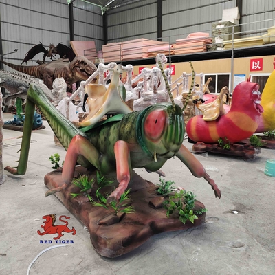 Пенопласт имитационной модели статуи насекомых парка спорт аниматронный высокоплотный