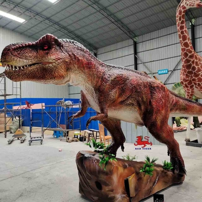 Πραγματικό υψηλής ποιότητας Επαγγελματικό μοντέλο δεινοσαύρων Tyrannosaurus Animatronic