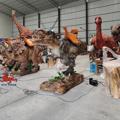 Hareket ve Ses Özelleştirme ile Tema Parkı Gerçekçi Animatronik Dinozor T-rex