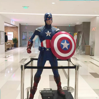 Ρητίνη Φιγούρα Marvel Statue Υπαίθριο Γλυπτό Captain America