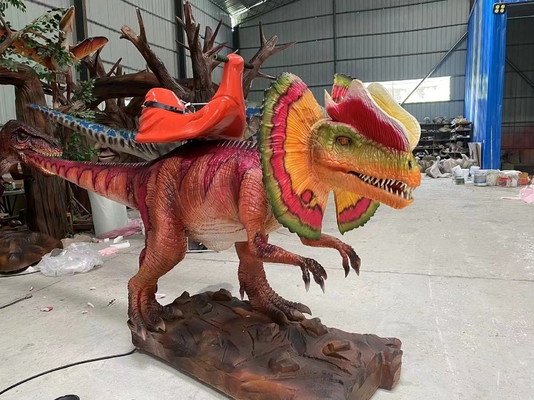 Il giro sui draghi Animatronic di Dicrosaurus ha personalizzato