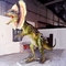 متنزه معدات واقعي متحرك ديناصور نموذج Dilophosaurus Statue