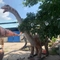 Реалистичная аниматронная модель Диплодока в парке развлечений динозавров
