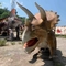 Pameran Tema Dinosaurus Dunia Jurassic Model Triceratop Dinosaurus Animatronik Realistis