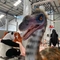 Gerçekçi Gerçekçi Animatronik Dinozor Eğlence Parkı Limusaurus Modeli