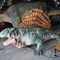 Zonbestendig Realistisch Animatronic Dinosaurus 4m Dimetrodon-standbeeld voor themapark