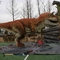 Statue réaliste de Carnotaurus de modèle de dinosaure animatronique d'équipement de parc à thème