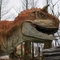 Statue réaliste de Carnotaurus de modèle de dinosaure animatronique d'équipement de parc à thème