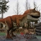 Themaparkuitrusting Realistisch Animatronic dinosaurusmodel Carnotaurus-standbeeld
