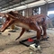 Model Dinosaurus Realistis Ukuran Hidup Peralatan Taman Hiburan Patung Buaya Luar Ruangan