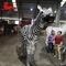 Sterowanie ręczne Realistyczne animatroniczne Zebra Dostępne na zamówienie