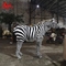 Ручное управление Реалистичная аниматронная зебра Доступно по индивидуальному заказу