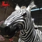 Ручное управление Реалистичная аниматронная зебра Доступно по индивидуальному заказу