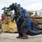 Disfraz de Godzilla Disfraz de dinosaurio realista Edad adulta 110V 220V