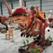 Realistische Dilophosaurus-dinosaurus Animatronics te koop Kleur aangepast