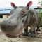 Hippopotame Animatronic, hippopotame normal de 4m pour le parc d'attractions