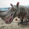 Animatronic hipopotam, 4m pełnowymiarowy hipopotam do parku rozrywki