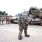 Animatronic Gerçekçi Dinozor Kostümü / Dış Mekan İçin Yetişkin Raptor Kostümü