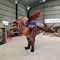 Traje de dinossauro realista do mundo jurássico idade adulta 12 meses garantia