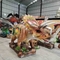 Vorausbestellter Vergnügungspark mustert Blinkendinosaurier Triceratops-Modell