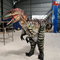 Costume réaliste de dinosaure Velociraptor grandeur nature pour spectacle sur scène