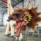 Настенная аниматронная голова дракона 1,8 м, гарантия 12 месяцев
