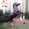 Statue in resina animale personalizzate Sculture di cavalli a grandezza naturale animatronic