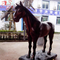 注文の動物の樹脂の彫像のアニマトロニクスの実物大の馬の彫刻