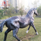 Estátuas de resina de animais personalizadas Animatrônicas em tamanho real Esculturas de cavalos