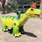 Impermeable de paseo de dinosaurio animatronic artificial para ganar dinero