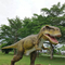 Carnotaurus de dinosaurio animatrónico realista del parque temático con personalización de movimiento y sonido