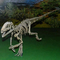 واقعية ديناصور هيكل عظمي طبق الاصل / العالم الجوراسي طبق الاصل للداخلية