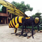 Modello a grandezza naturale Animatronic dell'ape, forma degli insetti di simulazione su misura