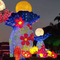 Maravilhosa lanterna de festival chinesa personalizada à prova d'água para o ano novo
