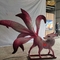 Fox atado Handcrafted eletrônico do animal nove chineses realísticos da mitologia das criaturas