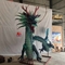 De levende Correcte Realistische Animatronic-Groene Draak van Dieren Chinese Mythische Schepselen