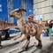 4-metrowy realistyczny animatroniczny ryczący parazaurolof z otwartymi ustami i mruganiem