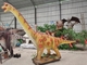 في الهواء الطلق Brachiosaurus Dinosaur الرسوم المتحركة المتحركة بالحجم الكامل النموذج
