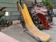 สไลด์ไดโนเสาร์ไฟเบอร์กลาส T Rex Slider พร้อมอุปกรณ์สนามเด็กเล่นบันได