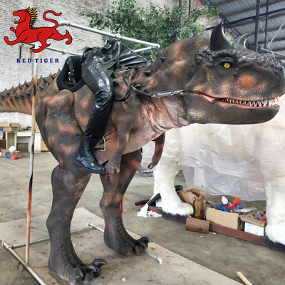 Life Size Realistic Dino Costume , Carnotaurus Dinosaur Costume For Performing