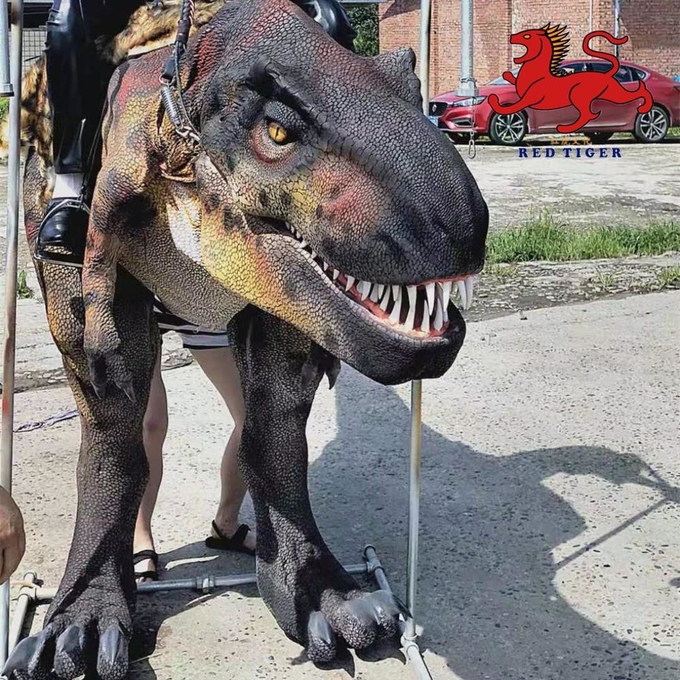 Realistic Walking Dinosaur Costume , Animatronic Walking T Rex Costume