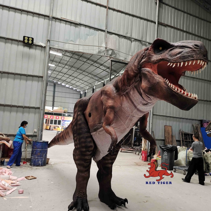 博物館の現実的な恐竜の衣裳 カスタマイズされる長さ8mの大人の年齢の音